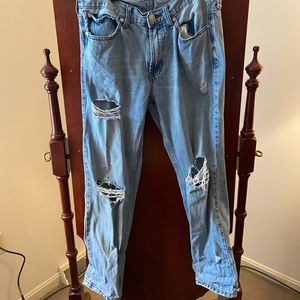 Slim Fit Blue Denim Jeans